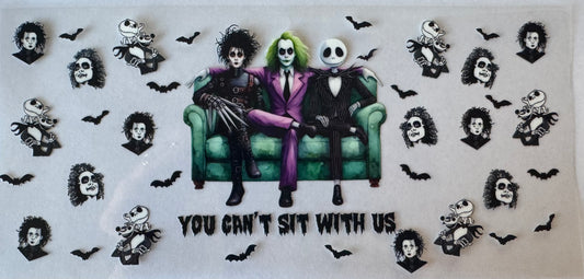 You can’t sit with us