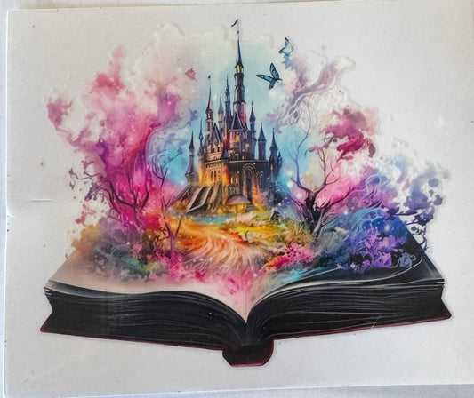 Book Castle watercolors