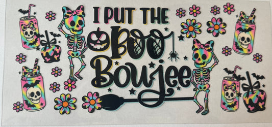 I put the boo