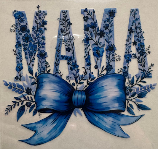 Mama Blue Floral