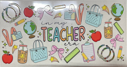 In My Teacher Era