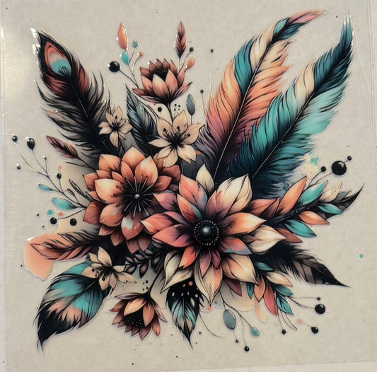 Floral Feathers