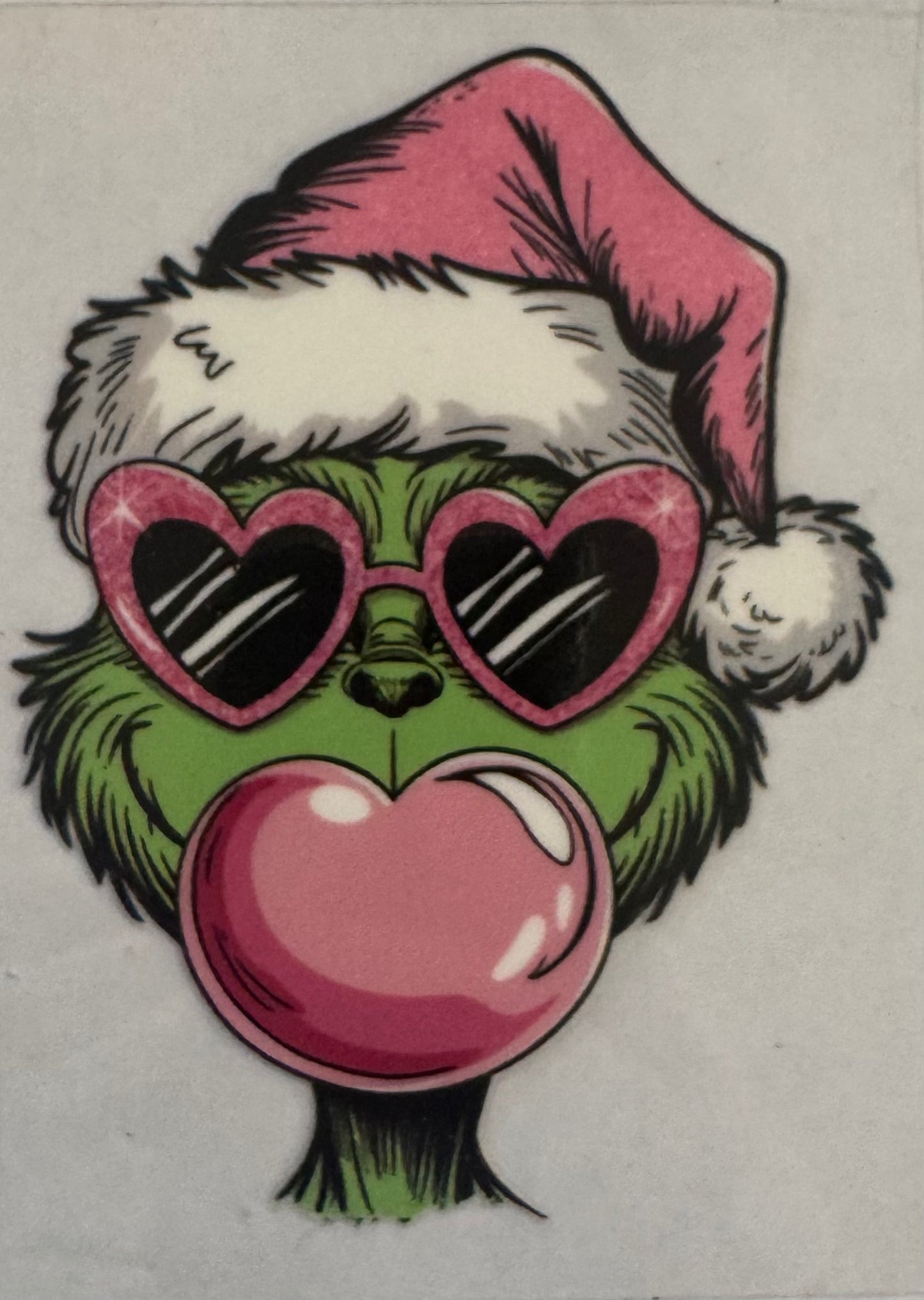 Green man bubble