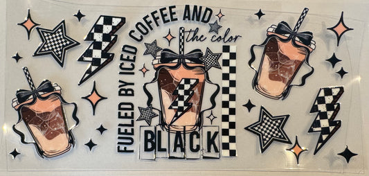 Fueled by iced coffee and the color black