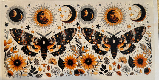 Butterfly Moon & Sun