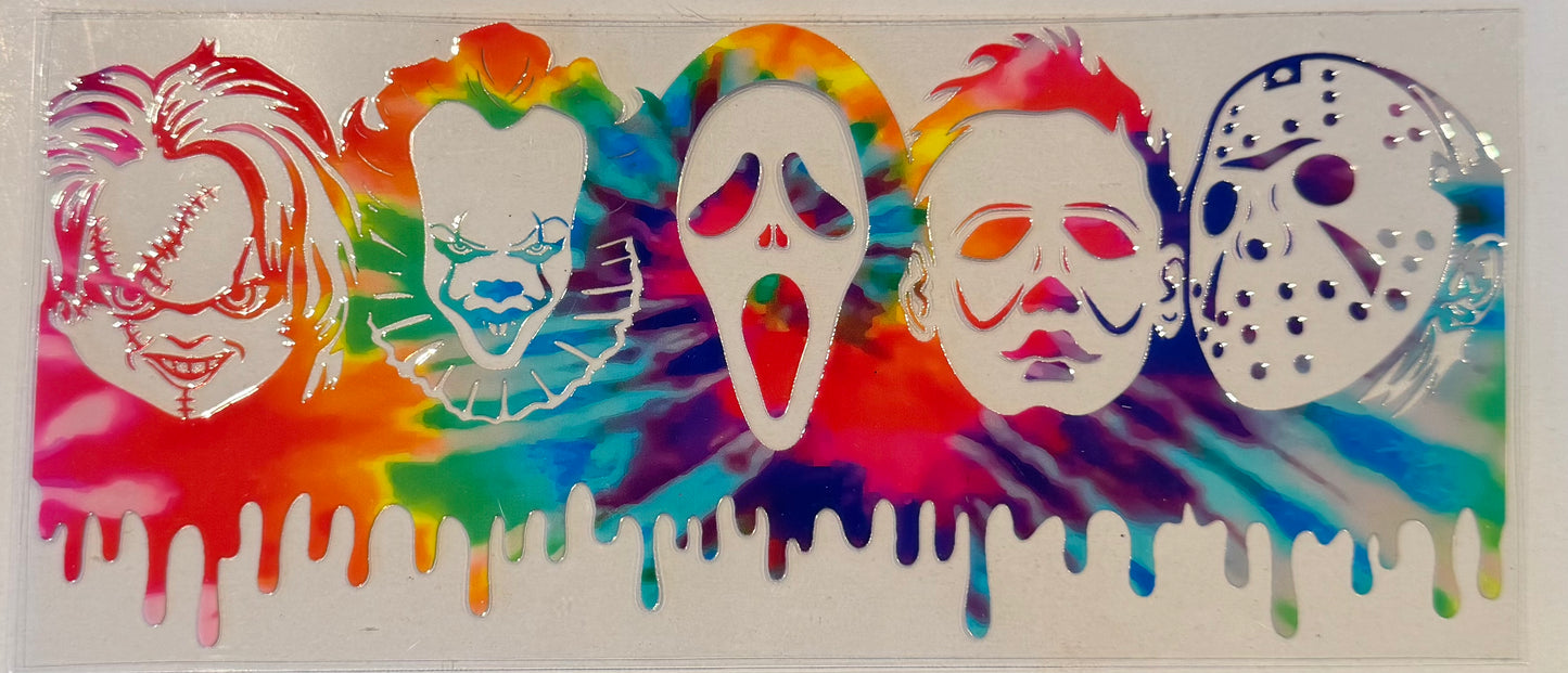 Spooky Friends Tiedye
