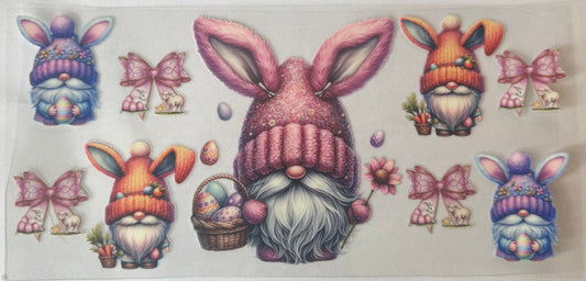 Pink Bunny Gnome