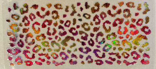 Holographic Sunset Leopard