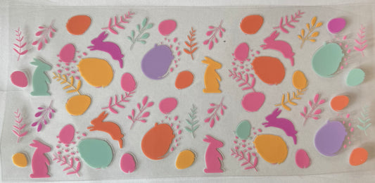 Bunny eggs floral