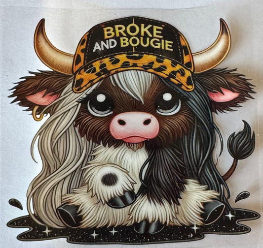 Broke and Bougie Cow