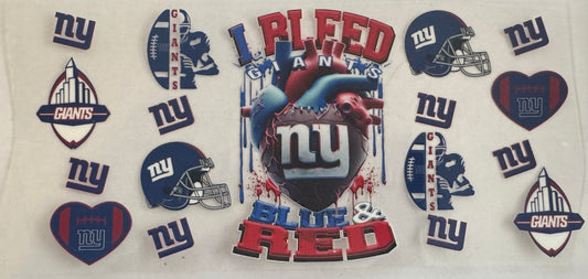 I bleed Blue & Red
