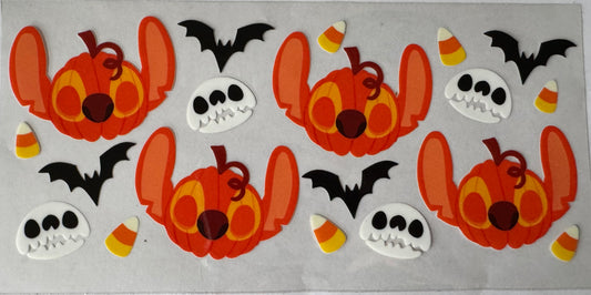 Stitch pumpkins