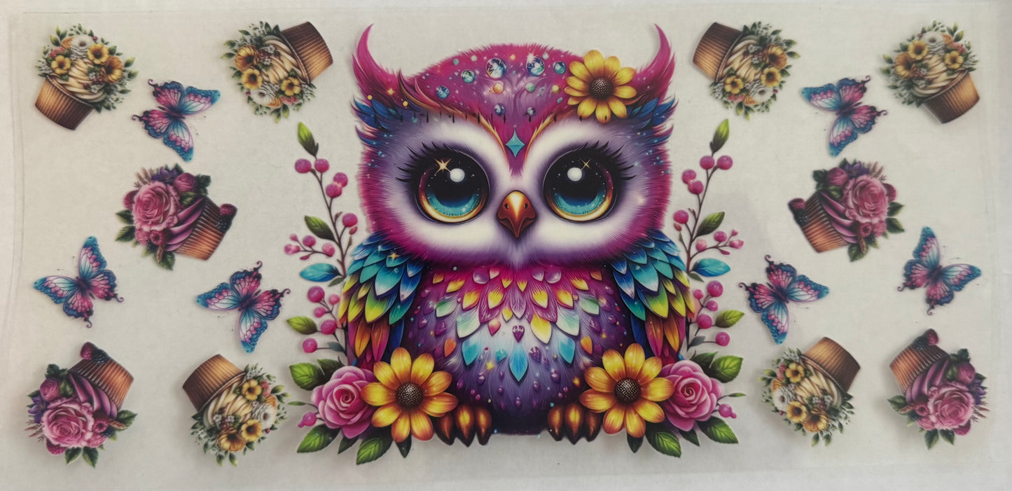 Colorful owl