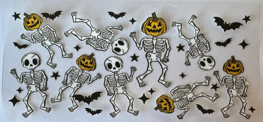Skelton pumpkins