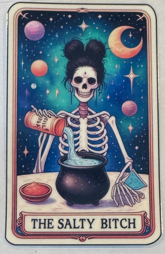 The Salty B Tarot Card