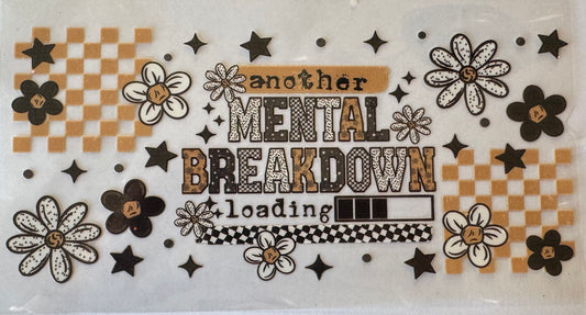 One mental breakdown loading