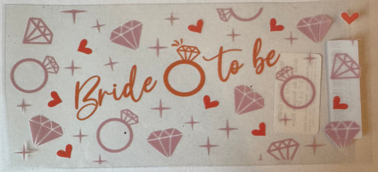 Bride to be - Pink Diamonds