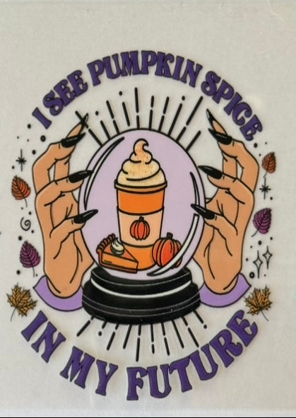 I see pumpkin spice in my future