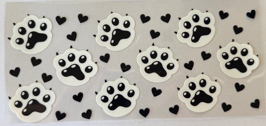 Paw prints