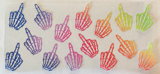 Colorful Skeleton Hands