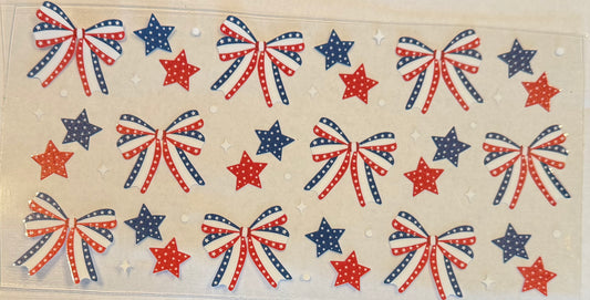 Red, White, & Blue Bows