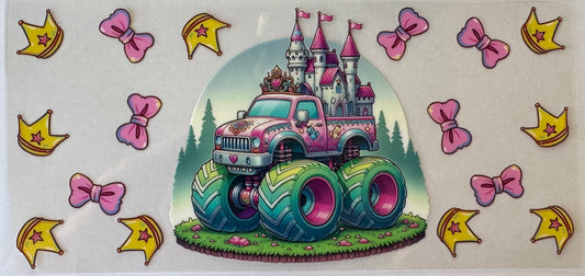 Princess monster truck