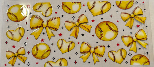 Softballs, Hearts, Bows