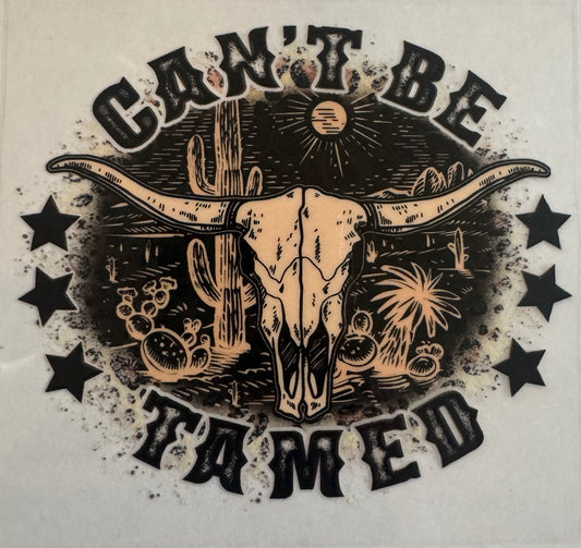 Can’t be Tamed