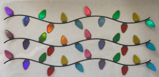 Holographic Christmas lights