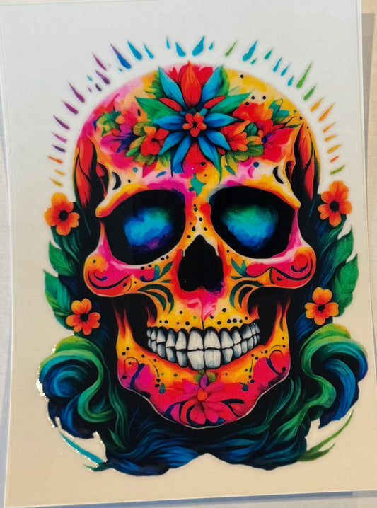Floral Sugar Skull