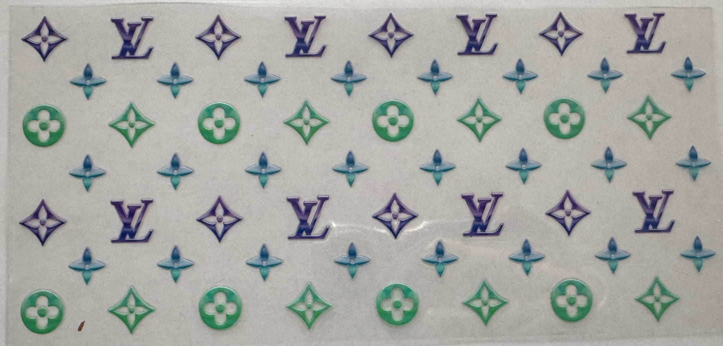 LV Purple Green
