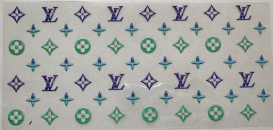 LV Purple Green