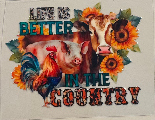 Life is better in the country