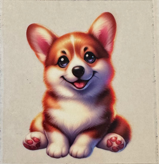 Corgi Decal