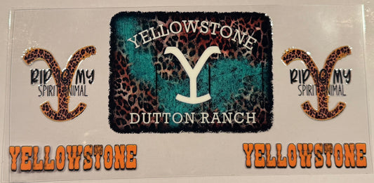 Yellowstone Teal & Brown