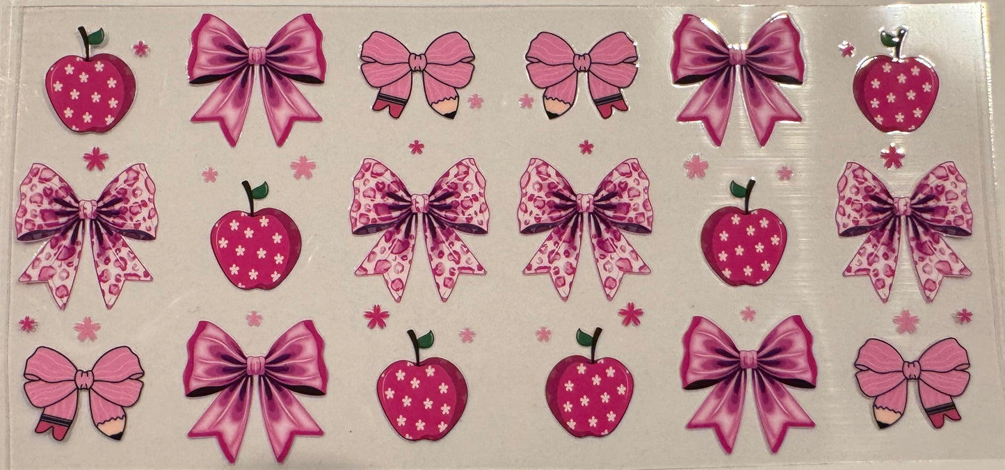 Pink Bows & Apples