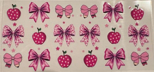 Pink Bows & Apples