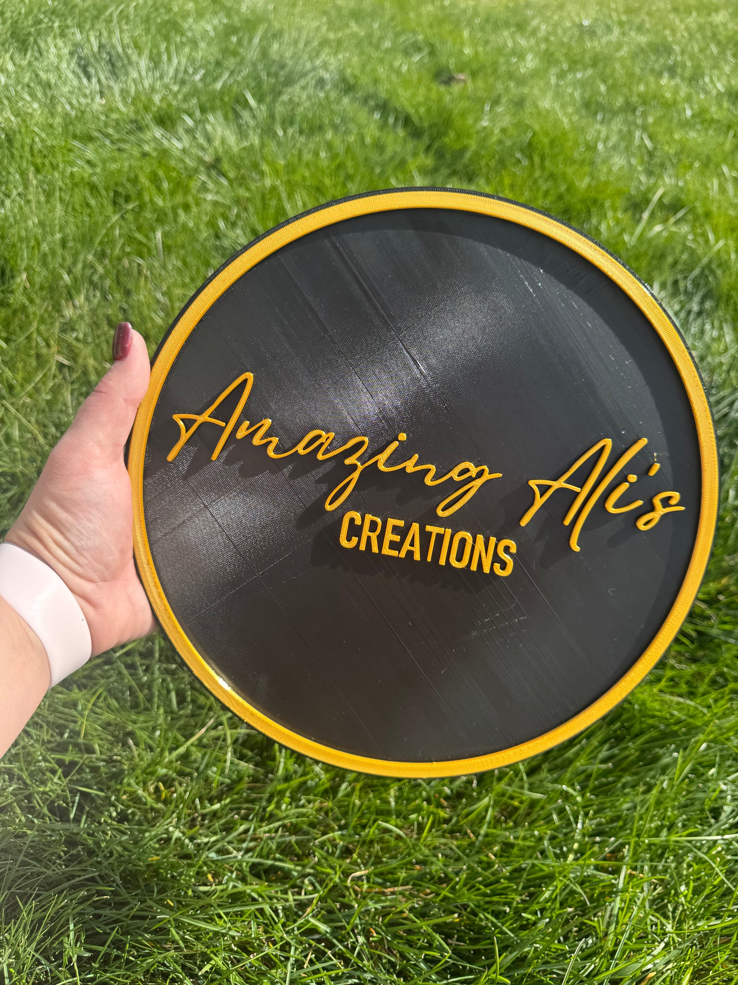 Business Sign - 3D Printed