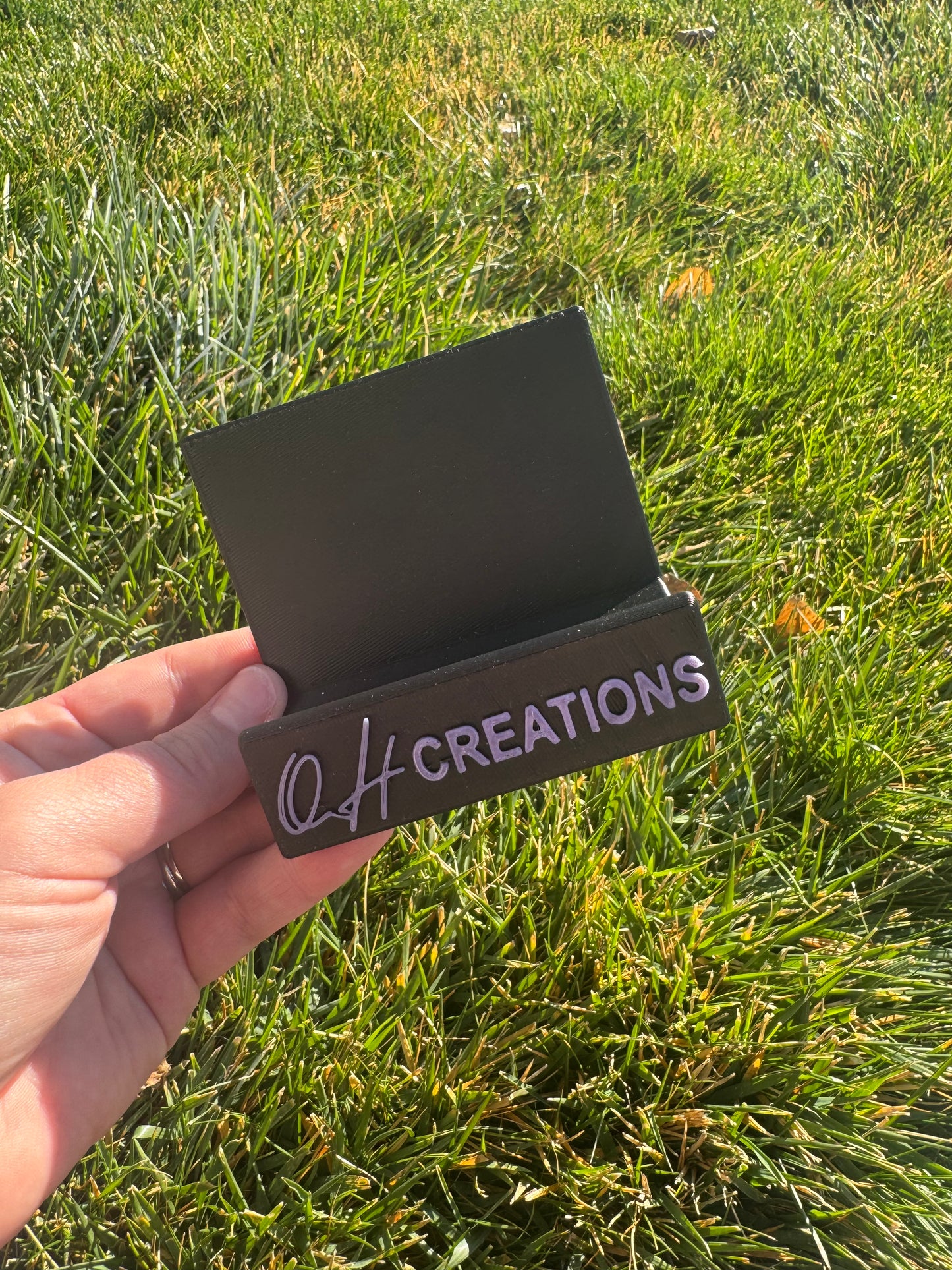 Custom Business Card Holder