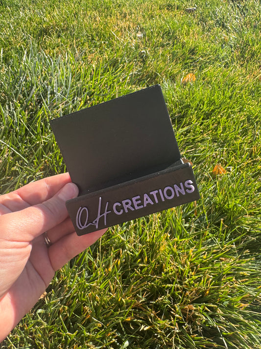 Custom Business Card Holder