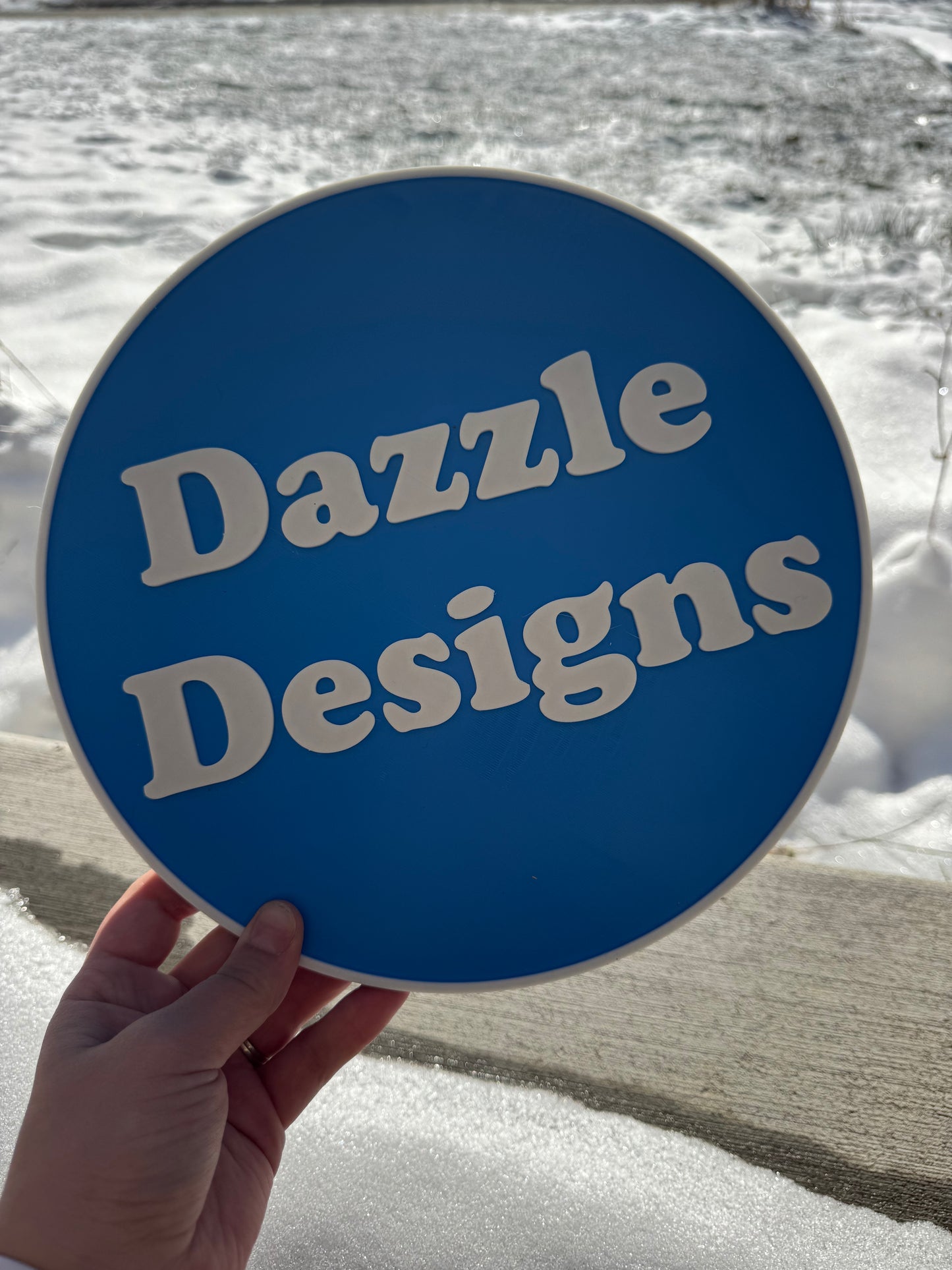 Business Sign - 3D Printed