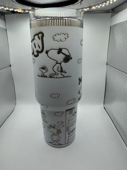 40oz Laser Engraved Tumbler