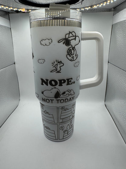 40oz Laser Engraved Tumbler