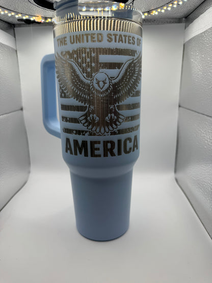 40oz Laser Engraved
