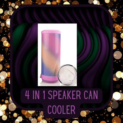 4 in 1 Speaker Can Cooler