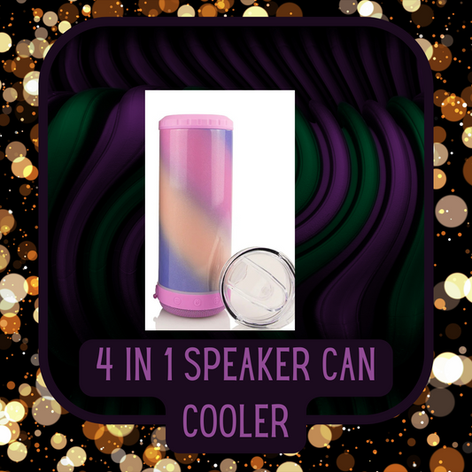 4 in 1 Speaker Can Cooler